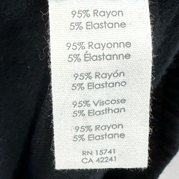 PJ Salvage Drawstring Tie Dye Lounge Sleep Jogger Pants - Black Rust Orange - Picture 8 of 9